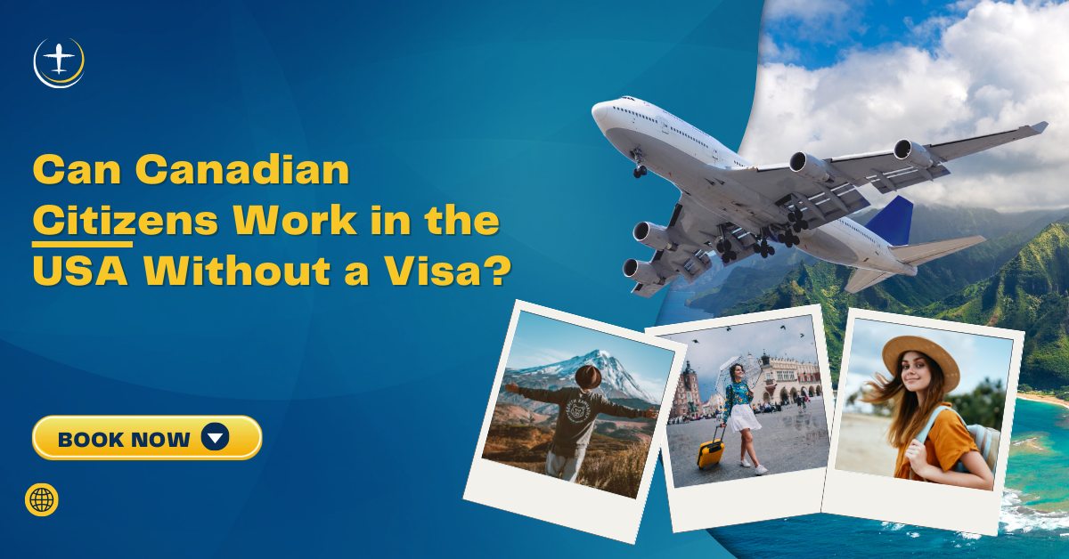 Read more about the article Can Canadian Citizens Work in the USA Without a Visa?